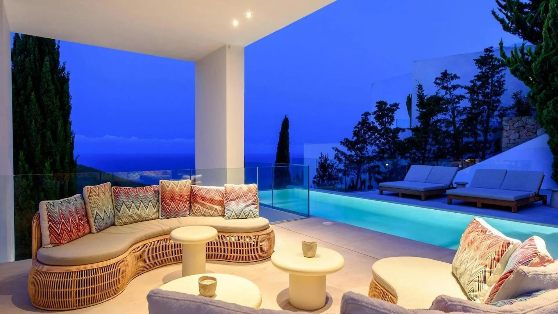 Modern Villa In Santa Eulalia Cala Llonga  Spain